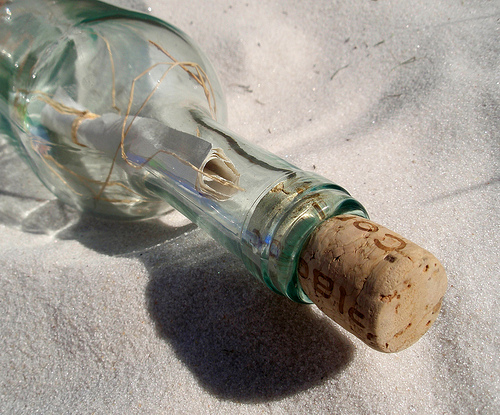 Message in a bottle Message in a Bottle